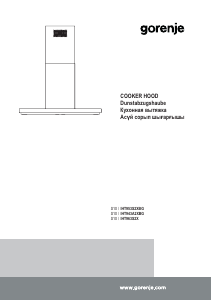 Manual de uso Gorenje IHT971S2XBG Campana extractora