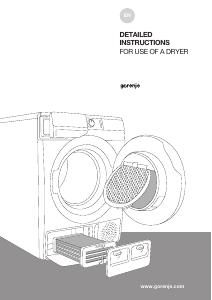 Manual Gorenje DE7B Dryer