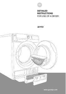 Manual Gorenje DE82/G Dryer