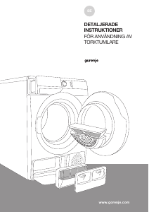 Bruksanvisning Gorenje DE82ILA/G Torktumlare