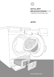 Bruksanvisning Gorenje DEB754 Tørketrommel