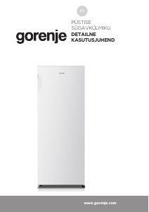Kasutusjuhend Gorenje F4141PW Sügavkülmik