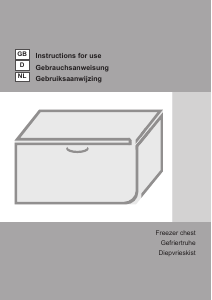 Handleiding Gorenje FHE152W Vriezer