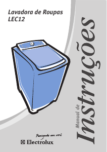 Manual Electrolux LEC12 Máquina de lavar roupa