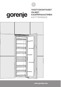 Käyttöohje Gorenje GDFN5182A1 Pakastin
