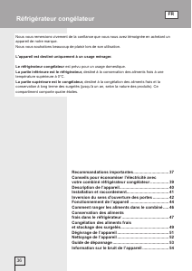 Mode d’emploi Gorenje RF4142ANW Réfrigérateur combiné