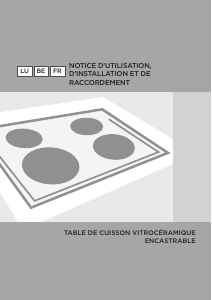 Mode d’emploi Gorenje EC610SC Table de cuisson