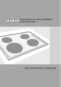 Manual Gorenje EC630SC Hob