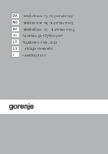 Bruksanvisning Gorenje GTW641UB Häll