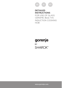 Manual Gorenje IS634ST Hob