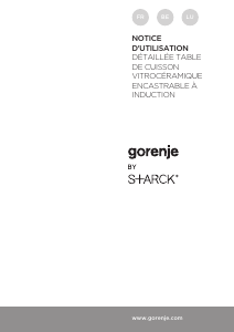 Mode d’emploi Gorenje IS646ST Table de cuisson