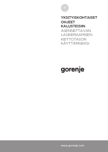 Käyttöohje Gorenje IT321BCSC Keittotaso