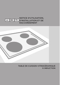 Mode d’emploi Gorenje IT614SC Table de cuisson