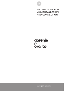 Manual Gorenje IT635ORA Hob