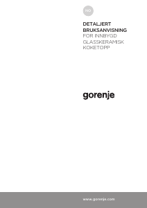 Bruksanvisning Gorenje IT640BSC Kokeplate