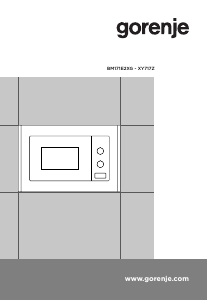 Manuale Gorenje BM171E2X Microonde