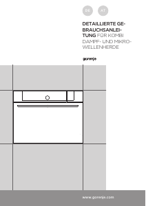 Bedienungsanleitung Gorenje BCMS598S19X Backofen