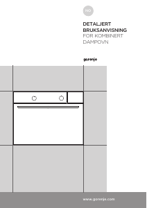 Bruksanvisning Gorenje BCS547S23X Ovn