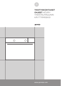 Käyttöohje Gorenje BCS547S23X Uuni