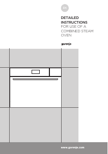 Handleiding Gorenje BCS599S22X Oven