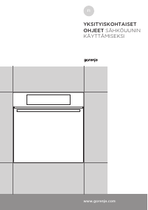 Käyttöohje Gorenje BO658A31BG Uuni