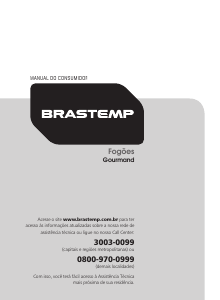 Manual Brastemp BYS5CAR Fogão
