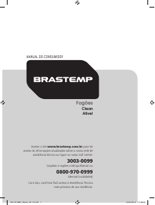Manual Brastemp BYO4TAB Fogão