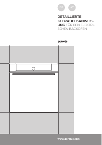 Bedienungsanleitung Gorenje BO798S53X Backofen