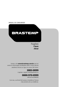 Manual Brastemp BFS5NAB Fogão