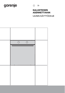 Käyttöohje Gorenje BOP9647BG Uuni