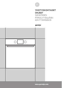 Käyttöohje Gorenje BOPE638B Uuni