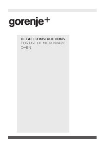 Manual Gorenje GOM711 Oven