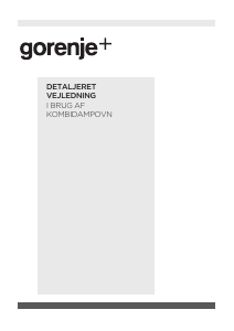 Brugsanvisning Gorenje GS879X Ovn