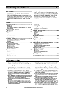 Manual Gorenje EC65121AW Range