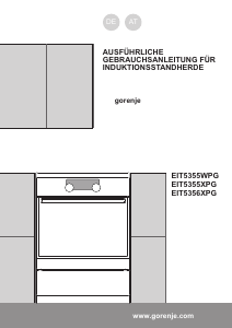 Bedienungsanleitung Gorenje EIT5356XPG Herd