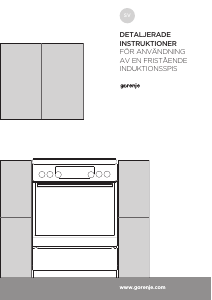 Bruksanvisning Gorenje EIT6151WPD Spis