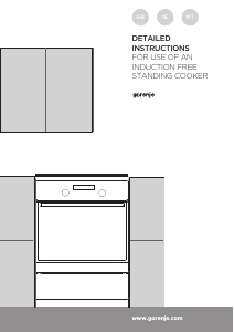 Handleiding Gorenje EIT6565XPD Fornuis