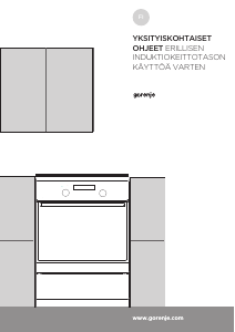 Käyttöohje Gorenje EIT6565XPD Liesi