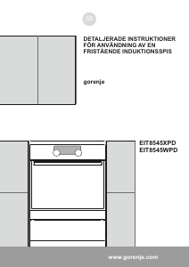 Bruksanvisning Gorenje EIT8545WPD Spis