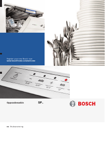 Bruksanvisning Bosch SPU40E42SK Oppvaskmaskin
