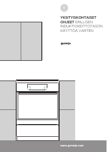 Käyttöohje Gorenje EIT9647W Liesi