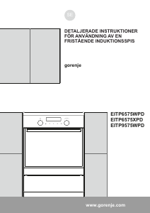 Bruksanvisning Gorenje EITP6575WPD Spis
