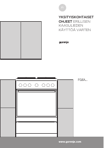 Käyttöohje Gorenje G6110WJ Liesi