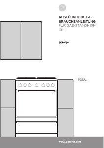 Bedienungsanleitung Gorenje G6111WH Herd