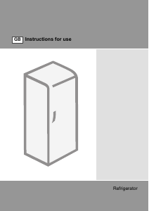 Manual Gorenje RI4181AW Refrigerator
