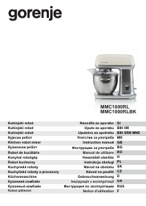 Mode d’emploi Gorenje MMC1000RL Robot sur socle