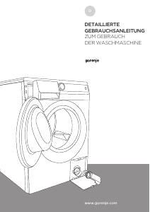 Bedienungsanleitung Gorenje W6222/S Waschmaschine