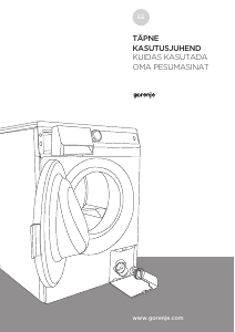 Kasutusjuhend Gorenje W8544N/I Pesumasin