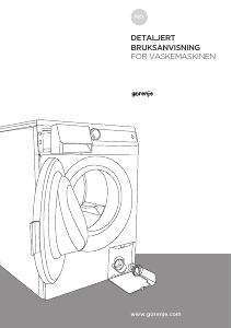 Bruksanvisning Gorenje WE7543 Vaskemaskin