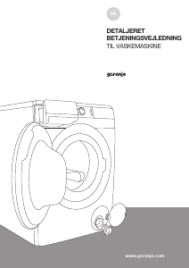 Brugsanvisning Gorenje WEIS863 Vaskemaskine